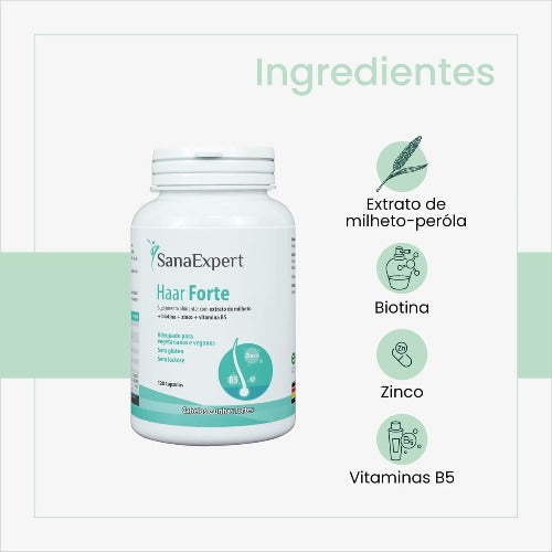 SanaExpert Haar Forte - Ingredientes