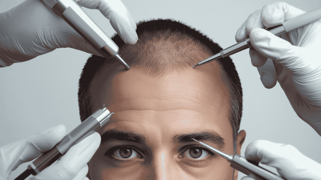 Antes del injerto capilar y los tratamientos de alopecia: cómo potenciar los resultados con Haar Forte Gold PRO MAN
