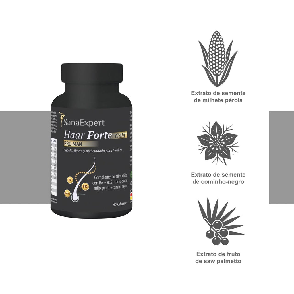 SanaExpert Haar Forte Gold PRO MAN